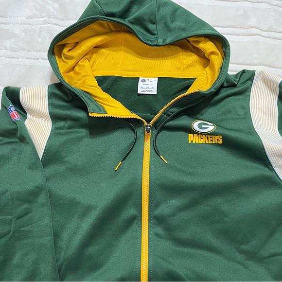 Nike Other - Men's NFL Green Bay Packers Nike Full-Zip Hoodie, 3XL